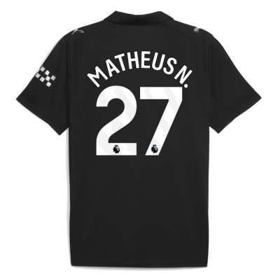 Manchester City Matheus Nunes #27 Vieraspaita 2025-26 Lyhythihainen Manchester City Matheus Nunes #27 Vieraspaita 2025-26 Lyhythihainen